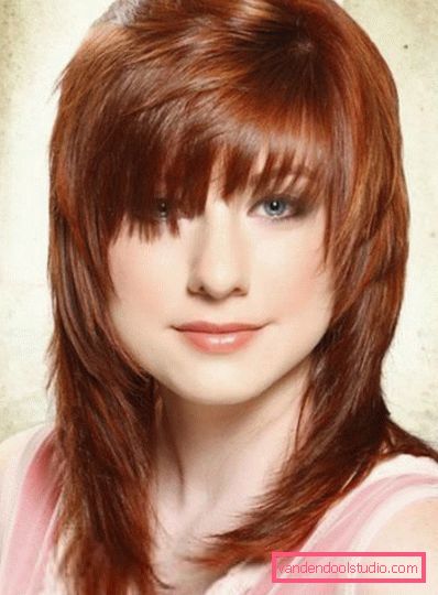 Aurora frizura za okruglo lice