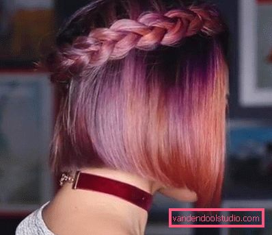 oštrica olovke s tekućom kosom