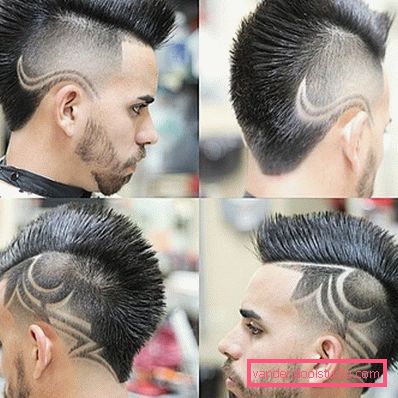 Kreativni dodatak za šišanje Mohawk