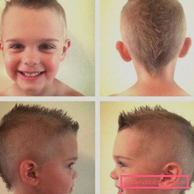 Mohawk frizura za dječake