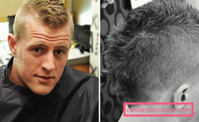 Mohawk na kratkoj kosi