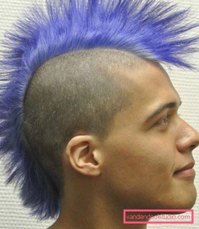 Mohawk s dugim šiškama
