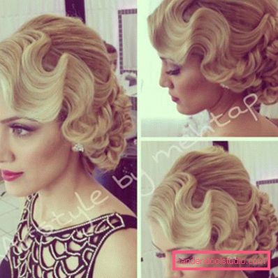 Gatsby stil frizura za dugu kosu