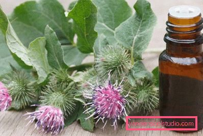 Burdock maska za gubitak kose