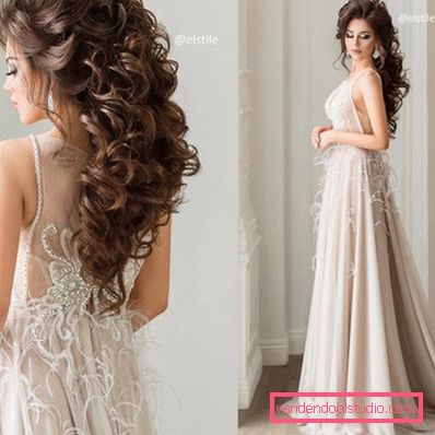 Vjenčanje frizura s chignon