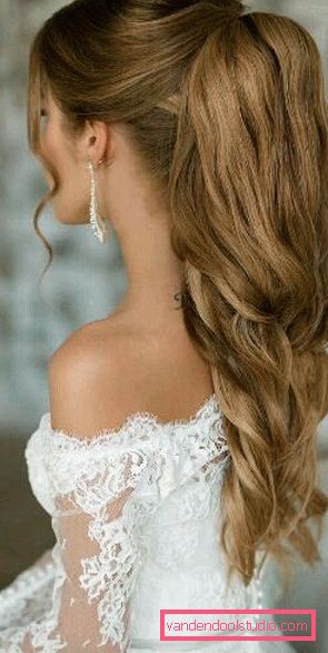 Vjenčanje frizura s chignon