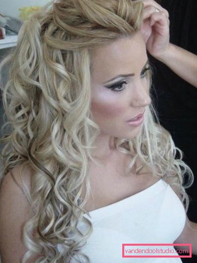 Vjenčanje frizura s chignon