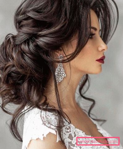 Vjenčanje frizura s chignon