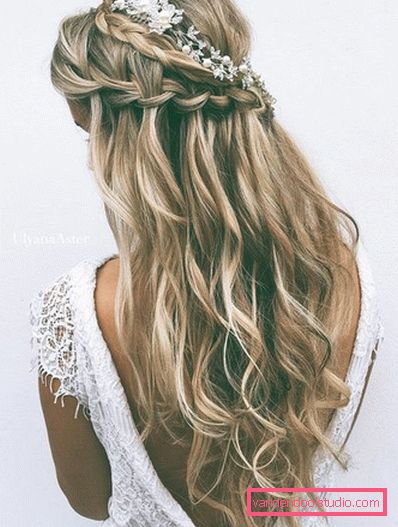 Vjenčanje frizura s chignon