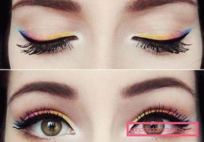 rainbow make up rainbow make up