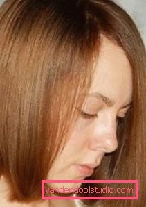 Laminacija kose kod kuće - fotografija poslije Laminiranje gela za kosu kod kuće
