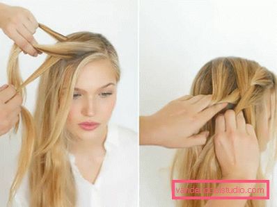 Izrada večernjih frizura vlastitim rukama - top 8 styling za večer