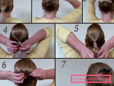 Izrada večernjih frizura vlastitim rukama - top 8 styling za večer