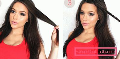 Izrada večernjih frizura vlastitim rukama - top 8 styling za večer
