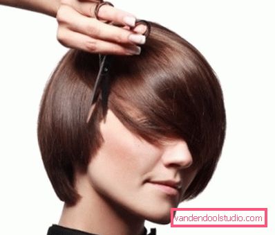 Stranica za šišanje Elegantna frizura za kratku i srednju kosu