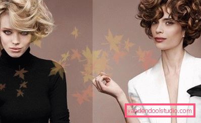 styling s uvojcima u modelima polaganje s kovrčama u modelima