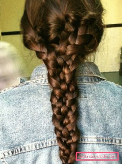 Ideje za lijepe frizure za školu za djevojčice - styling za 5 minuta