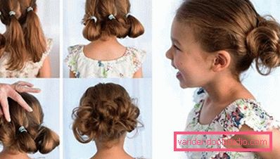 Ideje za lijepe frizure za školu za djevojčice - styling za 5 minuta