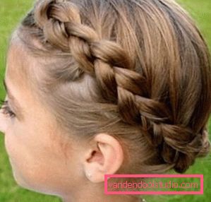 Ideje za lijepe frizure za školu za djevojčice - styling za 5 minuta
