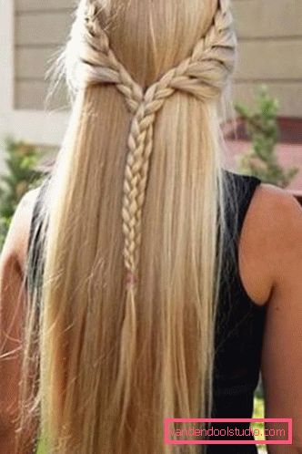 Zanimljive ideje frizura za vrlo dugu kosu