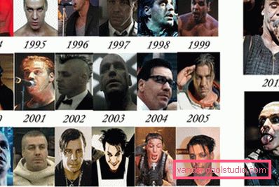 Kako se zove frizura Till Lindemann - fotografija