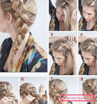 Kako napraviti šišanje u školu vlastitim rukama - jednostavno styling za tinejdžerice u 5 minuta