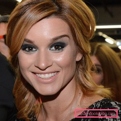 Što je frizura sada Xenia Borodina - voditeljica fotografija