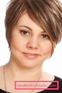 Kratke frizure za pretile žene Koje su kratke frizure pogodne za pretile žene