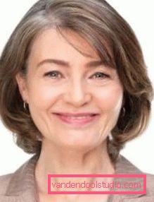 Frizure za žene nakon 60 godina na srednjoj kosi Koje su frizure prikladne za žene nakon 60 godina