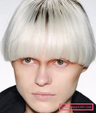 Kratka frizura za tanku kosu koja ne zahtijeva styling-cap Kratke frizure za tanku kosu