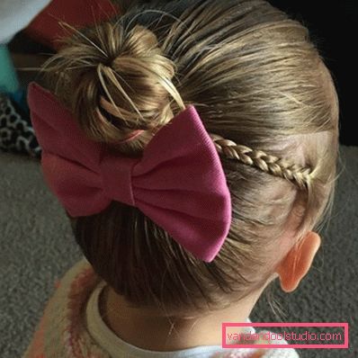 Pigtail za djevojčice - jednostavne dječje frizure