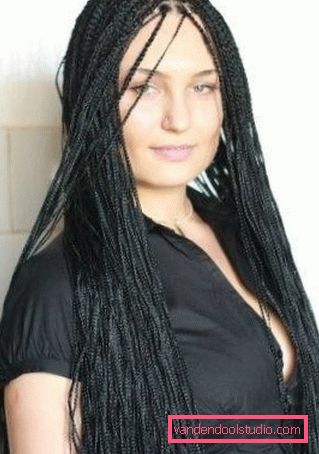 Zizi kosa Pigtail zizi - kako tkati