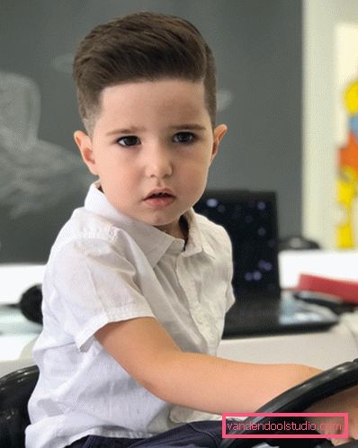 Lijepe frizure za dječake - foto frizure za djecu i tinejdžere
