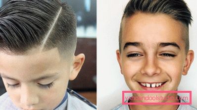 Lijepe frizure za dječake - foto frizure za djecu i tinejdžere