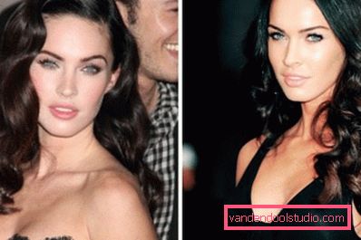 meke kovrče na Megan Fox meke kovrče na Megan Fox