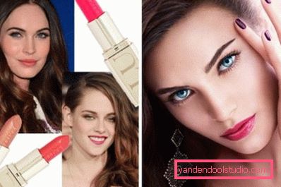 sočan ruž u make-up zvijezdama