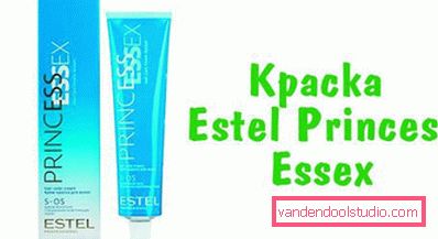 Boja kose Estelle (Estel) - Paleta