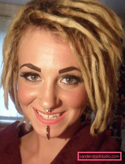 frizure dreadlocks Kreativna frizura s dredovima za žene i muškarce - kako se radi i brinuti