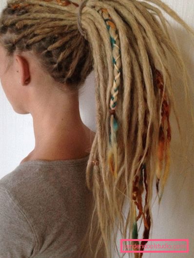frizure dreadlocks Kreativna frizura s dredovima za žene i muškarce - kako se radi i brinuti