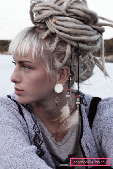 frizure dreadlocks Kreativna frizura s dredovima za žene i muškarce - kako se radi i brinuti