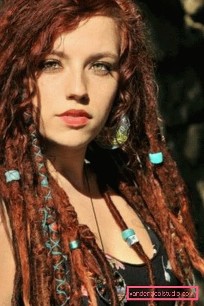frizure dreadlocks Kreativna frizura s dredovima za žene i muškarce - kako se radi i brinuti