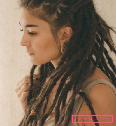frizure dreadlocks Kreativna frizura s dredovima za žene i muškarce - kako se radi i brinuti