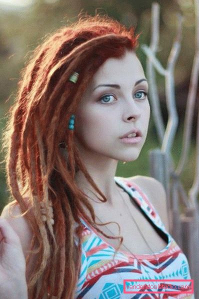 frizure dreadlocks Kreativna frizura s dredovima za žene i muškarce - kako se radi i brinuti