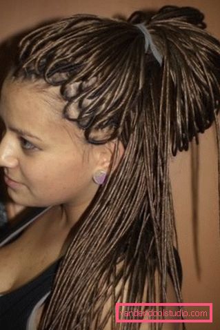 frizure dreadlocks Kreativna frizura s dredovima za žene i muškarce - kako se radi i brinuti