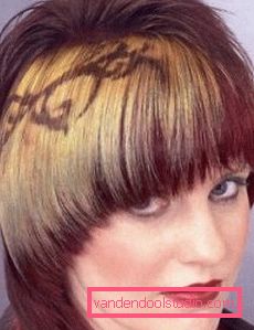Stencil kreativno bojanje kose Kreativna boja kose 2019 - ne prolazi nezapaženo
