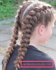 Najbolje frizure za djevojčice u školu za dugu kosu