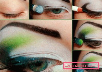 make up oko u nijanse zelene