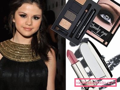 Večernja šminka Selena Gomez Večernja šminka Selena Gomez