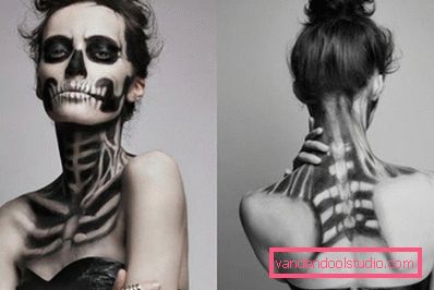 Halloween kostur lice šminka Halloween kostur lice šminka