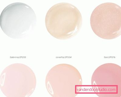 paleta golih lakova
